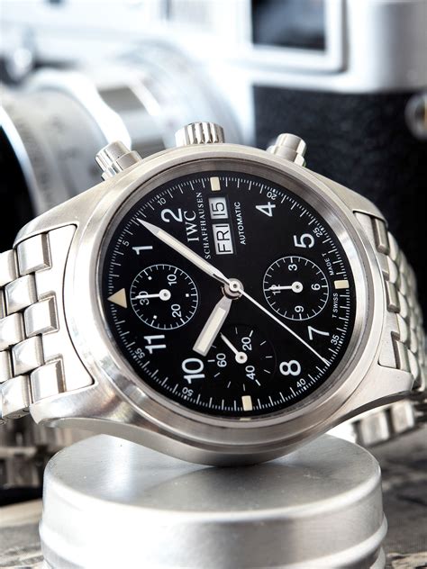 iwc flieger chronograph ref 3706|old school flieger chronograph.